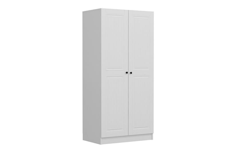 Fruitland Garderobe 90 cm - Hvit - Oppbevaring - Klesoppbevaring - Garderober & garderobesystem