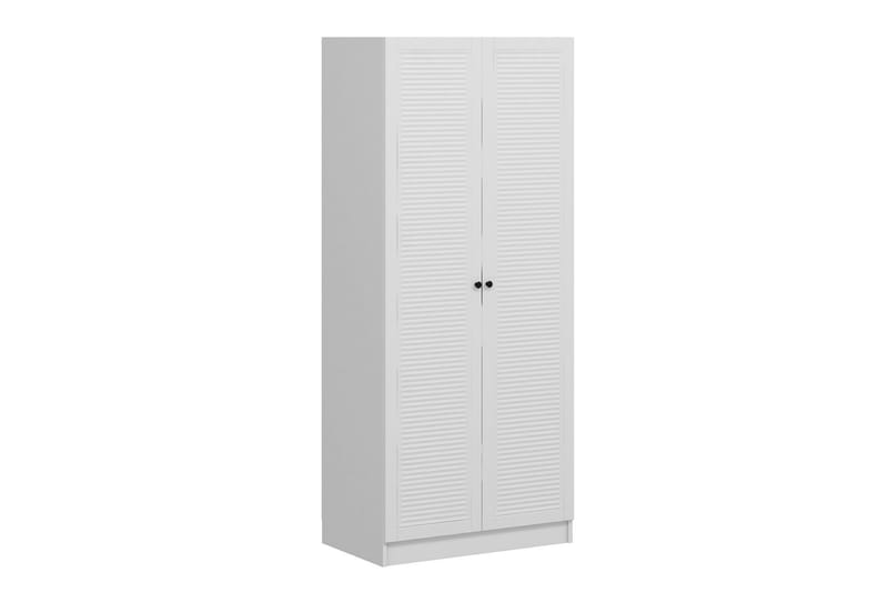 Fruitland Garderobe 90 cm - Hvit - Oppbevaring - Klesoppbevaring - Garderober & garderobesystem