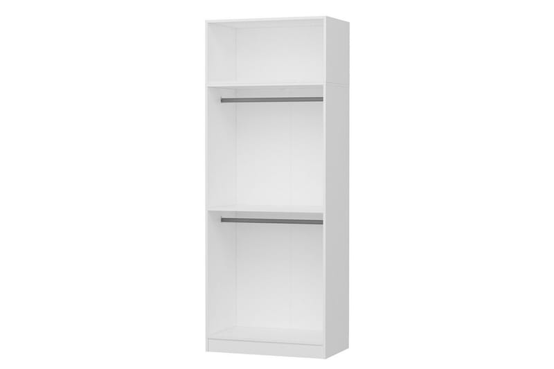 Fruitland Garderobe 90 cm - Hvit - Oppbevaring - Klesoppbevaring - Garderober & garderobesystem