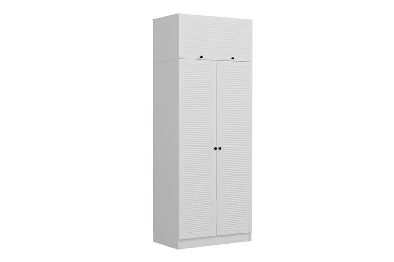 Fruitland Garderobe 90 cm - Hvit - Oppbevaring - Klesoppbevaring - Garderober & garderobesystem