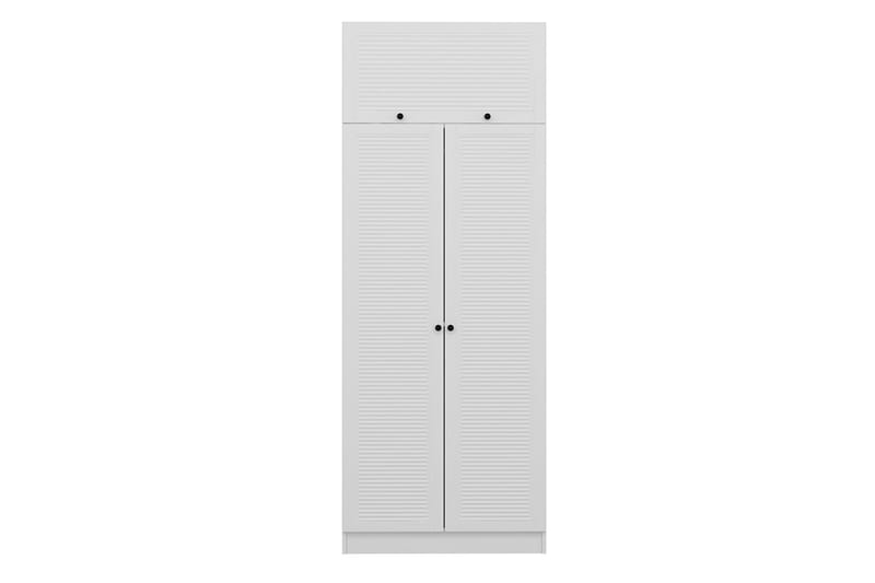 Fruitland Garderobe 90 cm - Hvit - Oppbevaring - Klesoppbevaring - Garderober & garderobesystem