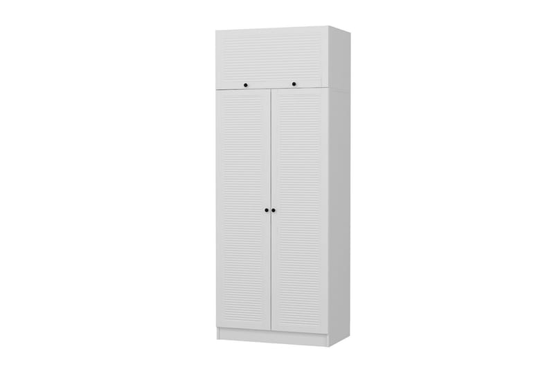 Fruitland Garderobe 90 cm - Hvit - Oppbevaring - Klesoppbevaring - Garderober & garderobesystem