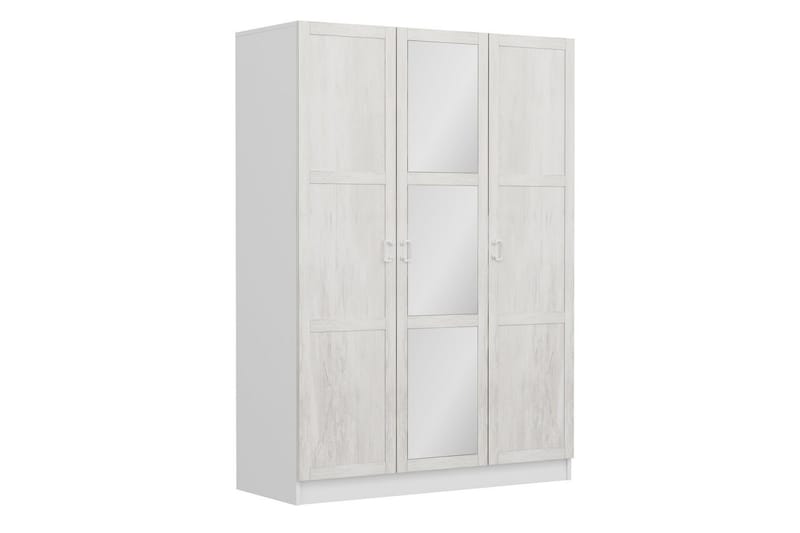 Fruitland Garderobe med Speil - Beige - Oppbevaring - Klesoppbevaring - Garderober & garderobesystem