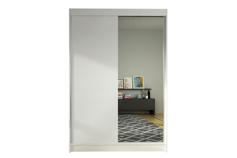 Garderobe Lino - Hvit - Oppbevaring - Klesoppbevaring - Garderober & garderobesystem