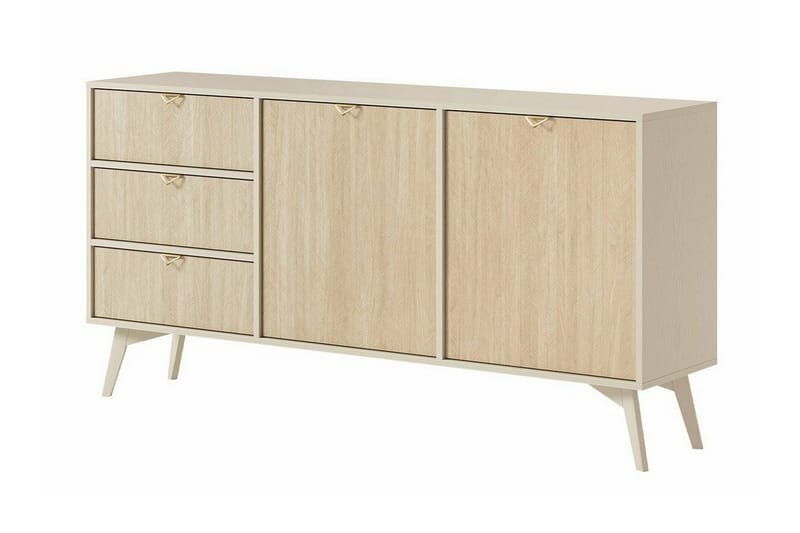 Klinkerville Kommode 158 cm - Beige - Oppbevaring - Klesoppbevaring - Garderober & garderobesystem - Garderobeskap & klesskap