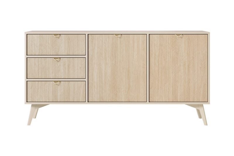 Klinkerville Kommode 158 cm - Beige - Oppbevaring - Klesoppbevaring - Garderober & garderobesystem - Garderobeskap & klesskap