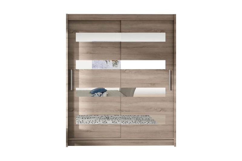 West Garderobe 150x58x200 cm - Oppbevaring - Klesoppbevaring - Garderober & garderobesystem - Garderobeskap & klesskap