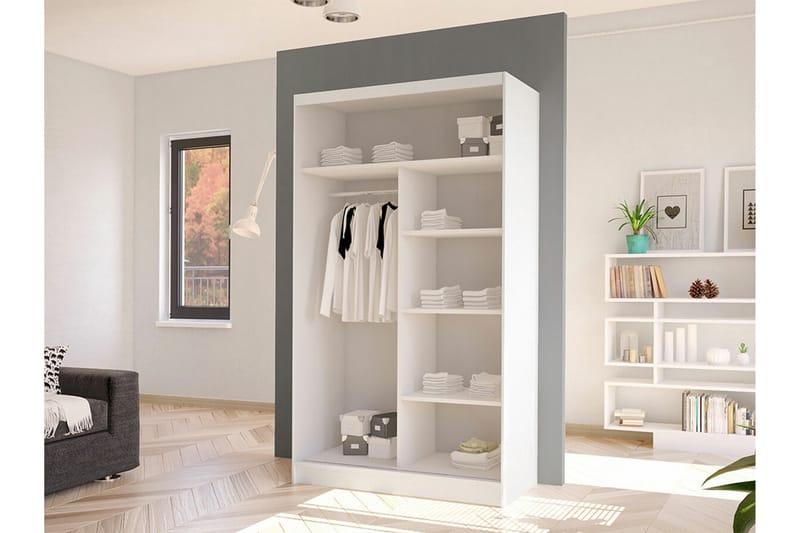 Glenmore Garderobe - Brun - Oppbevaring - Klesoppbevaring - Garderober & garderobesystem