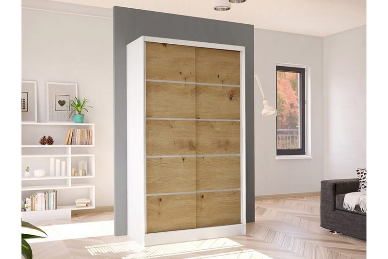 Glenmore Garderobe - Hvid - Oppbevaring - Klesoppbevaring - Garderober & garderobesystem