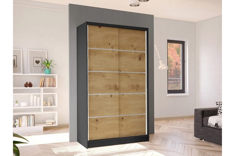 Glenmore Garderobe - Svart - Oppbevaring - Klesoppbevaring - Garderober & garderobesystem