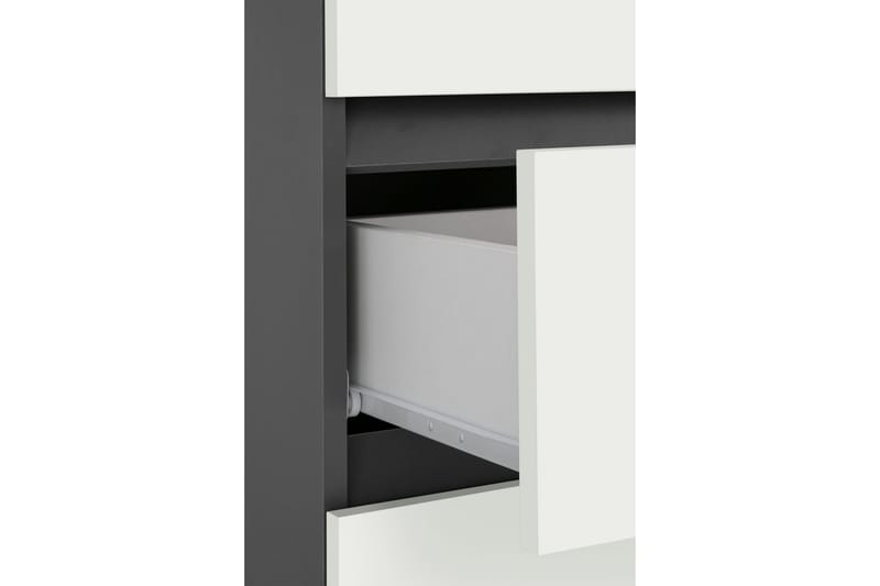 Hudnall Garderobe 38x35 cm Lav - Antrasitt/Natur - Oppbevaring - Klesoppbevaring - Garderober & garderobesystem