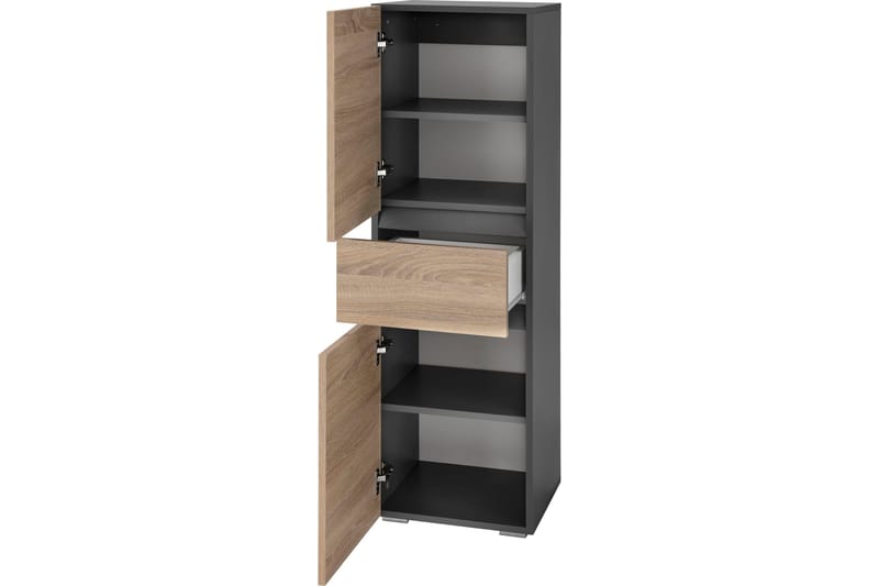 Hudnall Garderobe 38x35 cm Lav - /Hvit - Oppbevaring - Klesoppbevaring - Garderober & garderobesystem