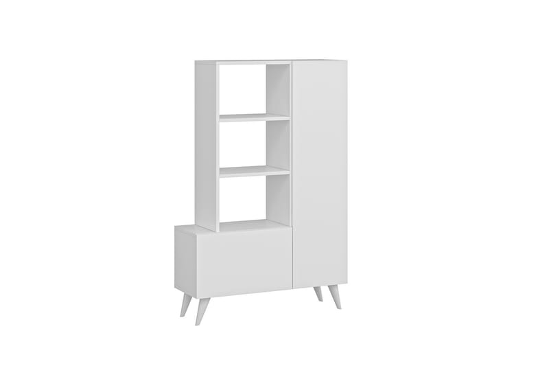 Agostina Skohylle Garderobe 80x121 cm Hvit - Hanah Home - Oppbevaring - Klesoppbevaring - Garderober & garderobesystem - Innredning garderobe - Skohylle garderobe