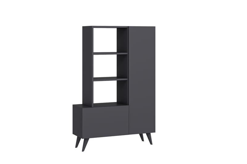 Agostina Skohylle Garderobe 80x121 cm Antrasitt - Hanah Home - Oppbevaring - Klesoppbevaring - Garderober & garderobesystem - Innredning garderobe - Skohylle garderobe