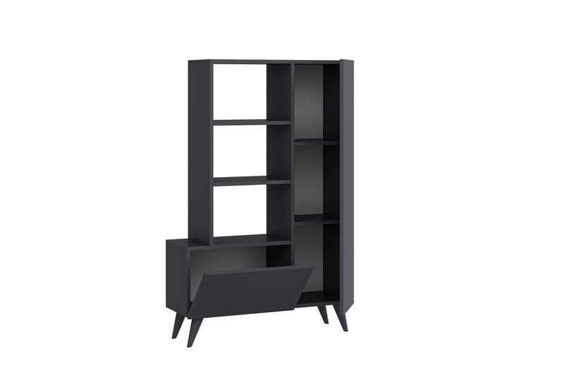 Agostina Skohylle Garderobe 80x121 cm Antrasitt - Hanah Home - Oppbevaring - Klesoppbevaring - Garderober & garderobesystem - Innredning garderobe - Skohylle garderobe