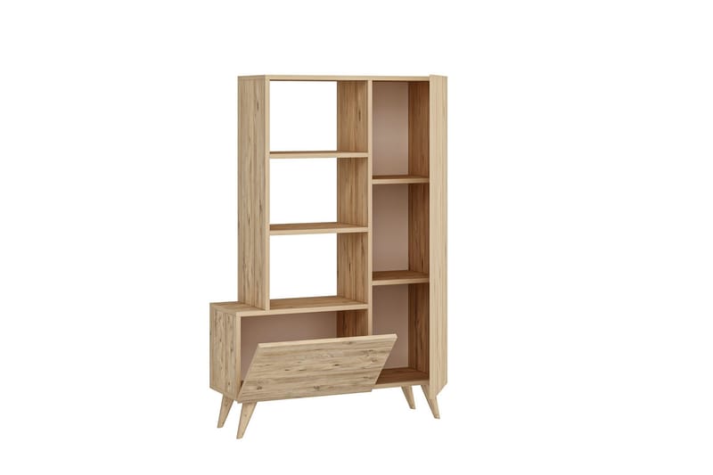 Agostina Skohylle Garderobe 80x121 cm Lys brun - Hanah Home - Oppbevaring - Klesoppbevaring - Garderober & garderobesystem - Innredning garderobe - Skohylle garderobe