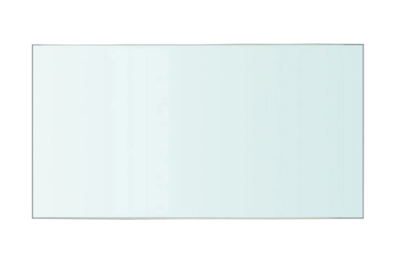 Hyllepanel klart glass 30x12 cm - Oppbevaring - Klesoppbevaring - Garderober & garderobesystem - Innredning garderobe - Hylleplan til garderobe