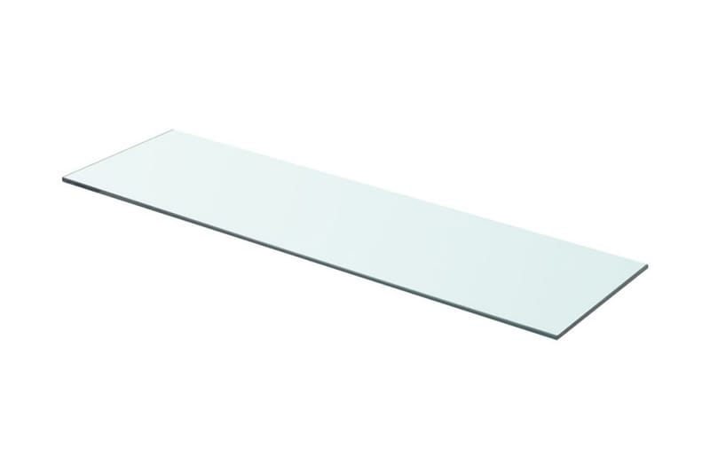 Hyllepaneler 2 stk klart glass 70x20 cm - Oppbevaring - Klesoppbevaring - Garderober & garderobesystem - Innredning garderobe - Hylleplan til garderobe