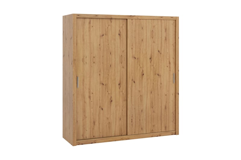 Julissa Garderobe 200 cm - Natur - Oppbevaring - Klesoppbevaring - Garderober & garderobesystem