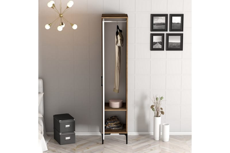 Kumsal Garderobe 40 cm - Hvit - Oppbevaring - Klesoppbevaring - Garderober & garderobesystem