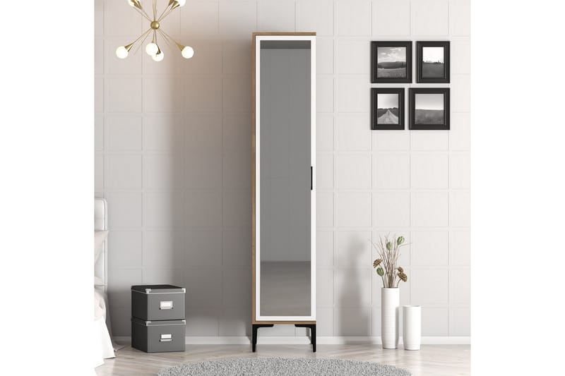 Kumsal Garderobe 40 cm - Hvit - Garderober & garderobesystem - Garderobeskap & klesskap