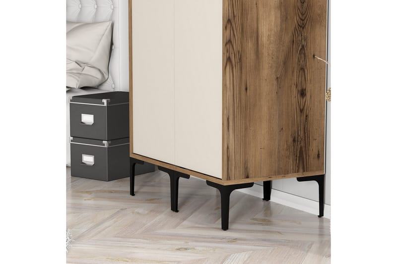 Kumsal Garderobe 80 cm - Cream - Oppbevaring - Klesoppbevaring - Garderober & garderobesystem