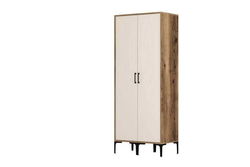 Kumsal Garderobe 80 cm - Cream - Oppbevaring - Klesoppbevaring - Garderober & garderobesystem