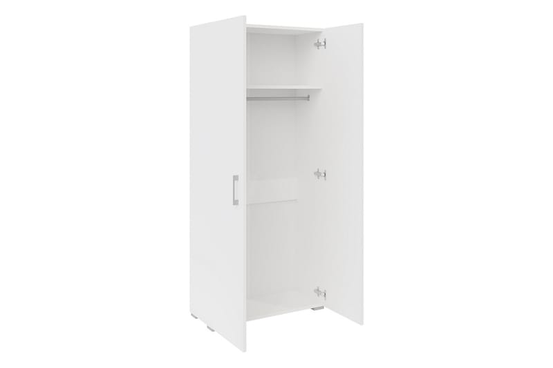 Lindesberg Garderobe 80 cm - Hvit - Oppbevaring - Klesoppbevaring - Garderober & garderobesystem