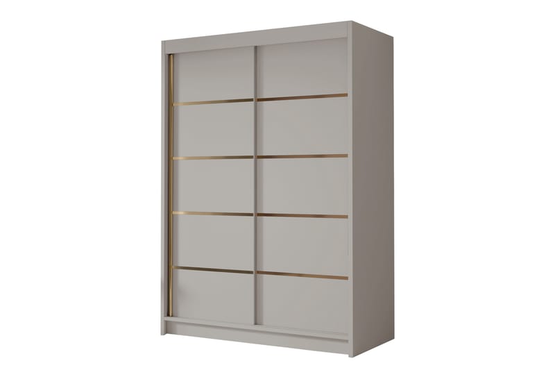 Lungos Garderobe 120x200 cm - Beige - Oppbevaring - Klesoppbevaring - Garderober & garderobesystem