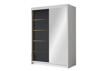 Lungos Garderobe med Speil 120x200 cm