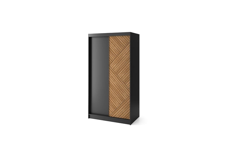 Marrphy Garderobe 120x220 cm - Brun - Oppbevaring - Klesoppbevaring - Garderober & garderobesystem