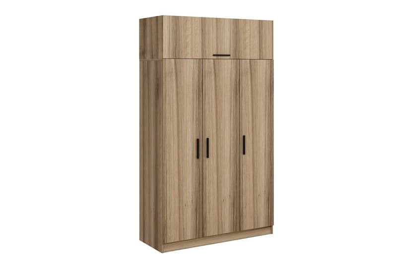 Minar Garderobe 135 cm - Brun - Oppbevaring - Klesoppbevaring - Garderober & garderobesystem