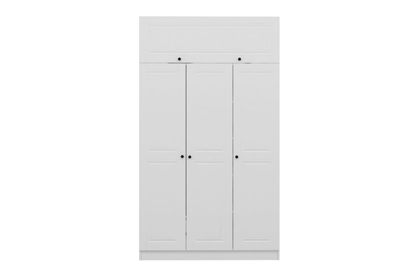 Minar Garderobe 135 cm - Hvit - Oppbevaring - Klesoppbevaring - Garderober & garderobesystem