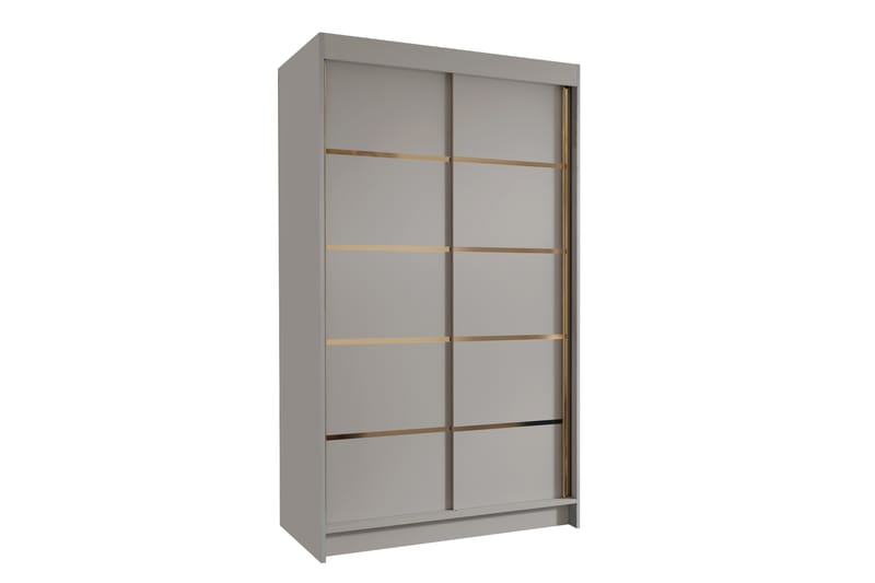 Narbonne Garderobe 100x200 cm - Beige - Oppbevaring - Klesoppbevaring - Garderober & garderobesystem