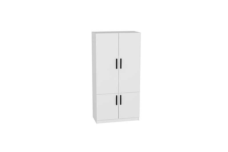 Newra Garderobe 90x180 cm - Hvit - Oppbevaring - Klesoppbevaring - Garderober & garderobesystem