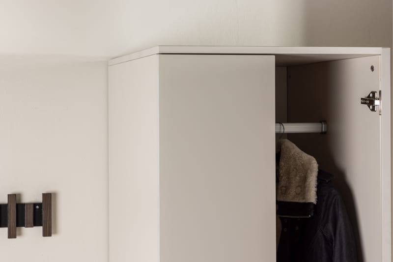 Nice Garderobe 60x177 cm - Beige - Oppbevaring - Klesoppbevaring - Garderober & garderobesystem - Garderobeskap & klesskap