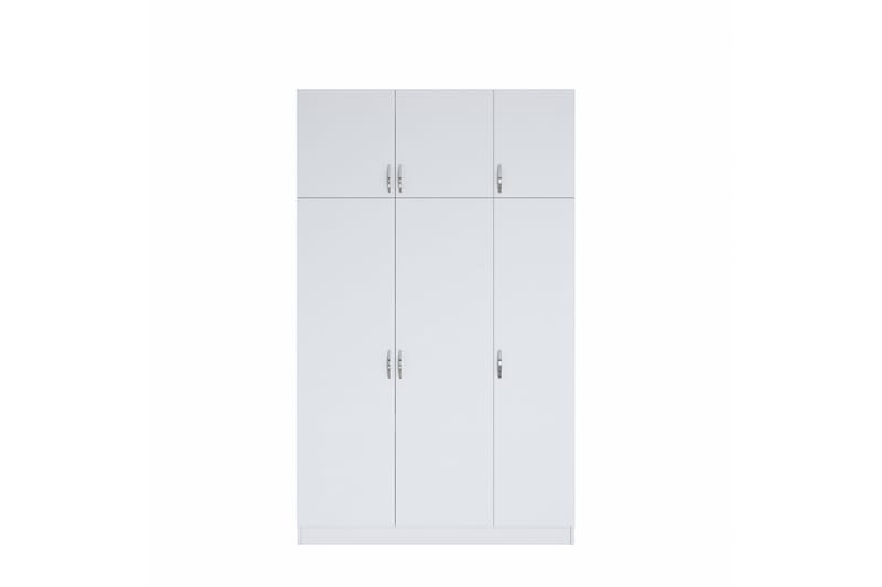 Ostin Garderobe 6 Skap 55x145 cm - Hvit - Oppbevaring - Klesoppbevaring - Garderober & garderobesystem