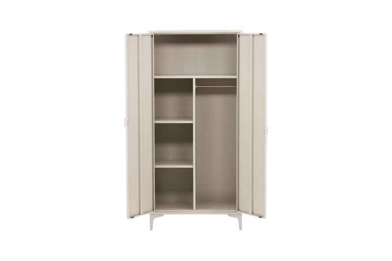 Piring Garderobe 85x45x183 cm - Beige - Oppbevaring - Klesoppbevaring - Garderober & garderobesystem - Garderobeskap & klesskap