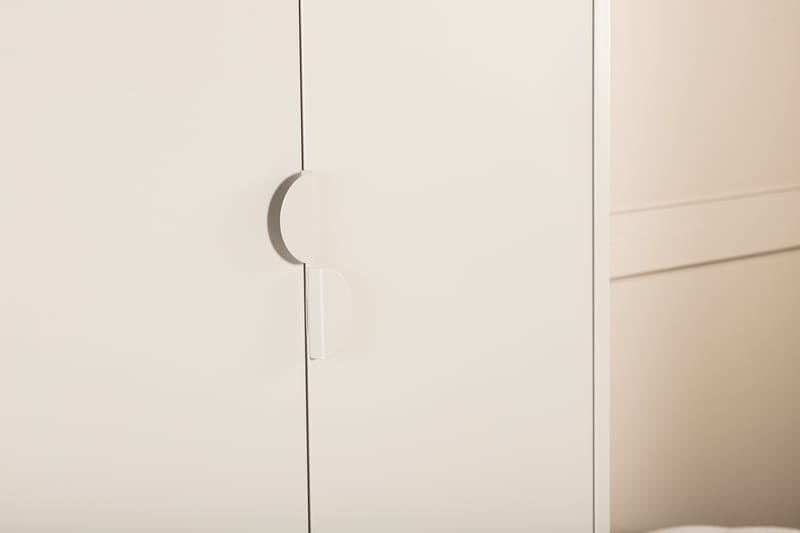 Piring Garderobe 85x45x183 cm - Beige - Oppbevaring - Klesoppbevaring - Garderober & garderobesystem - Garderobeskap & klesskap