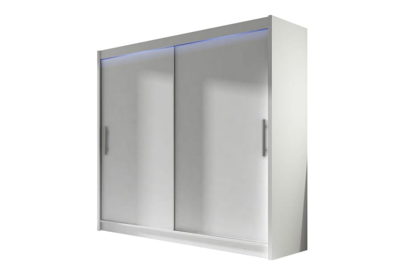 Prag Garderobe 180x215 cm - Hvit - Oppbevaring - Klesoppbevaring - Garderober & garderobesystem