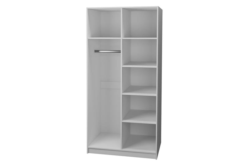 Rick Garderobe 100x64x216 cm - Oppbevaring - Klesoppbevaring - Garderober & garderobesystem