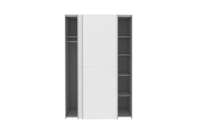 Shipts Garderobe 62x120 cm - Hvit - Oppbevaring - Klesoppbevaring - Garderober & garderobesystem