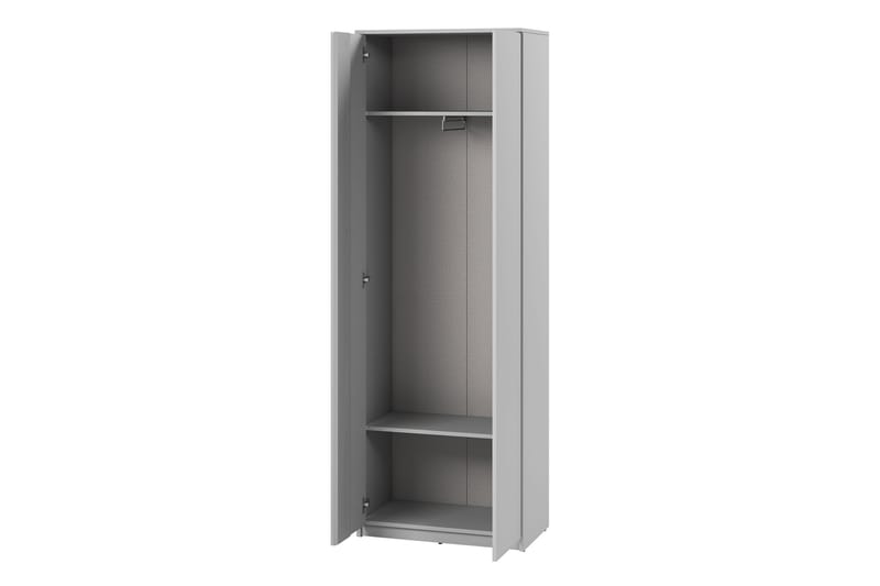 Simply Garderobe 69 cm - Grå - Oppbevaring - Klesoppbevaring - Garderober & garderobesystem