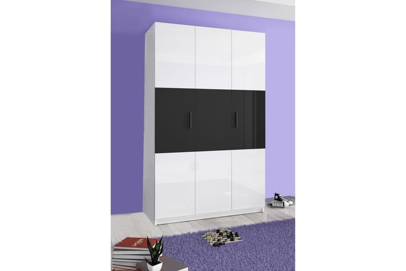 Stockend Garderobe 120 cm - Svart - Oppbevaring - Klesoppbevaring - Garderober & garderobesystem