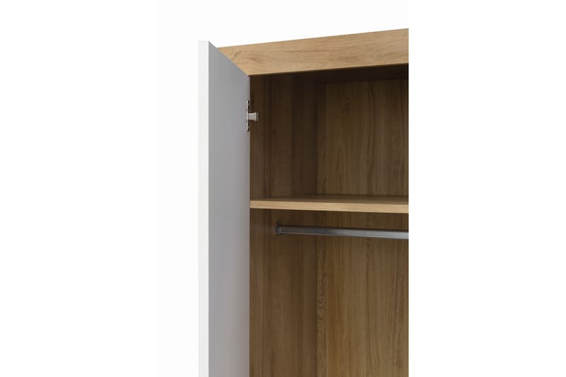 Tarka Garderobe - Tre/natur|Hvit - Oppbevaring - Klesoppbevaring - Garderober & garderobesystem