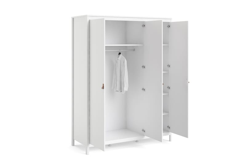 Vallvidera Garderobe 58x150 cm - Hvit - Oppbevaring - Klesoppbevaring - Garderober & garderobesystem