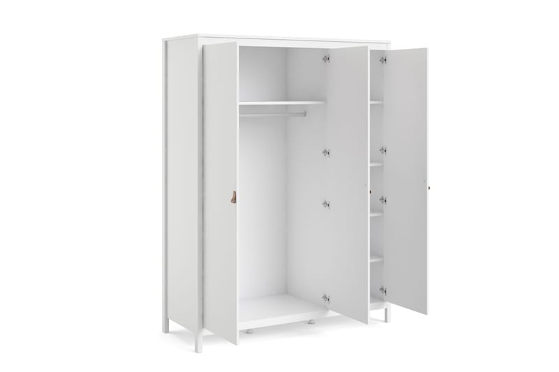 Vallvidera Garderobe 58x150 cm - Hvit - Oppbevaring - Klesoppbevaring - Garderober & garderobesystem