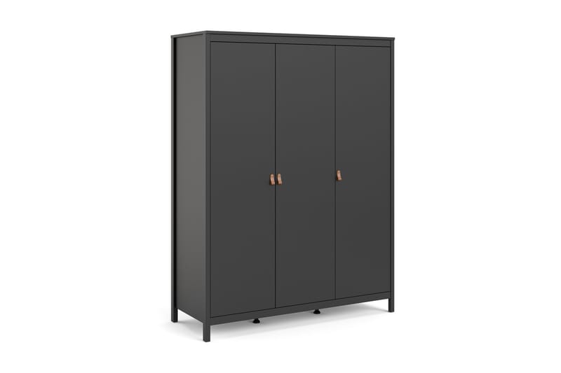 Vallvidera Garderobe 58x150 cm - Svart - Oppbevaring - Klesoppbevaring - Garderober & garderobesystem