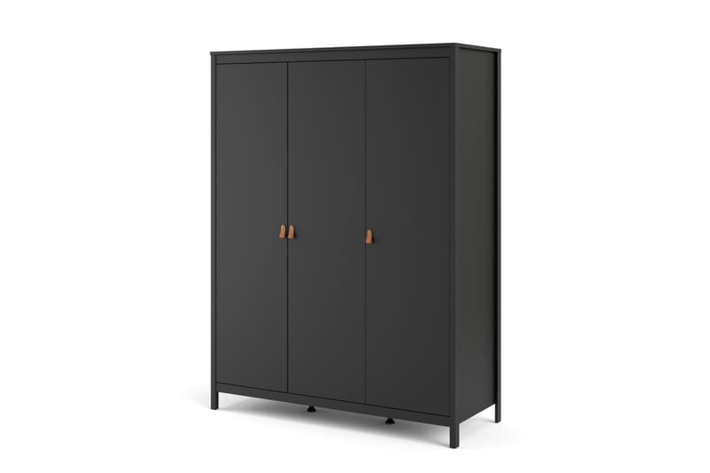 Vallvidera Garderobe 58x150 cm - Svart - Oppbevaring - Klesoppbevaring - Garderober & garderobesystem