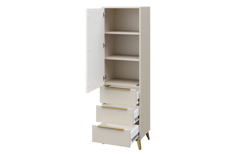 Vemdalen Garderobe 54 cm - Sand beige - Oppbevaring - Klesoppbevaring - Garderober & garderobesystem